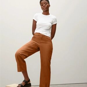 Everlane Women's Brown Cropped Pants